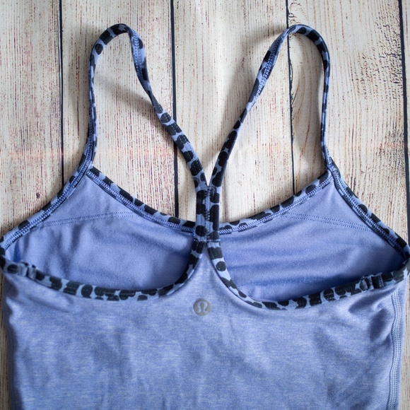 Lululemon Purple Tanktop with built-in bra - Picture 3 of 5